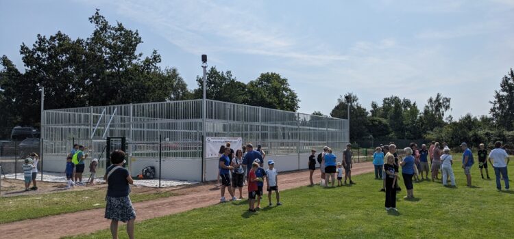 Soccercourt/Fußballkäfig im Sportpark Lehre